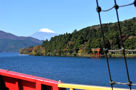 富士山絕美景點介紹 工作人員推薦 箱根海賊觀光船